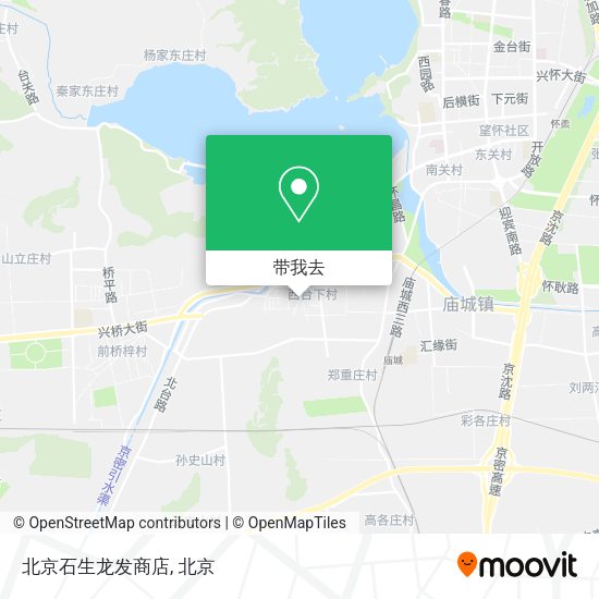 北京石生龙发商店地图