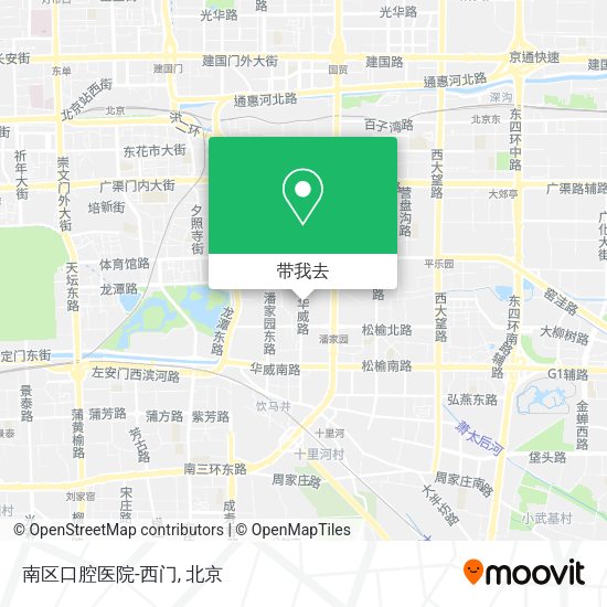 南区口腔医院-西门地图