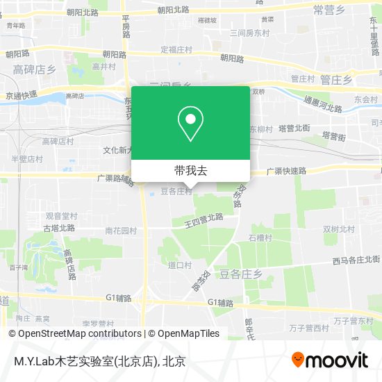 M.Y.Lab木艺实验室(北京店)地图