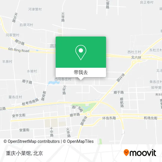 重庆小菜馆地图