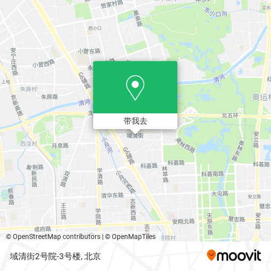 域清街2号院-3号楼地图