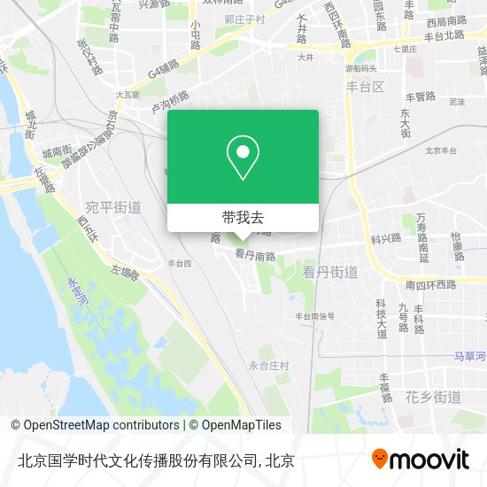 北京国学时代文化传播股份有限公司地图