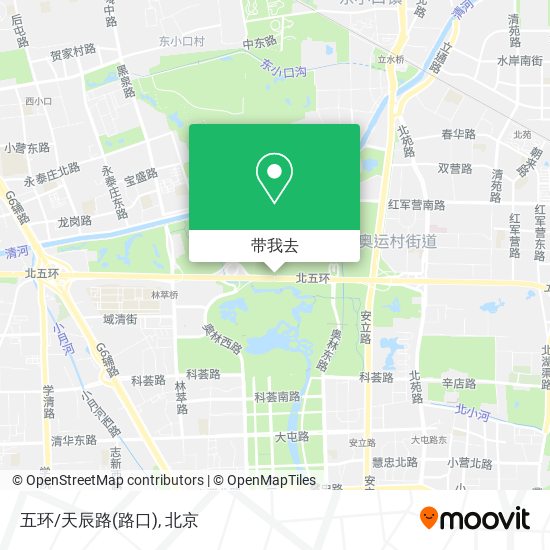 五环/天辰路(路口)地图