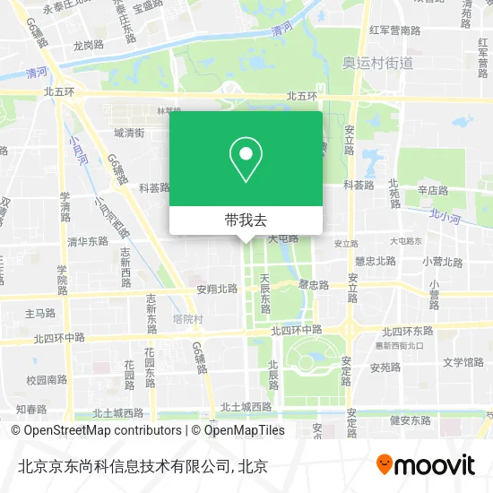 北京京东尚科信息技术有限公司地图