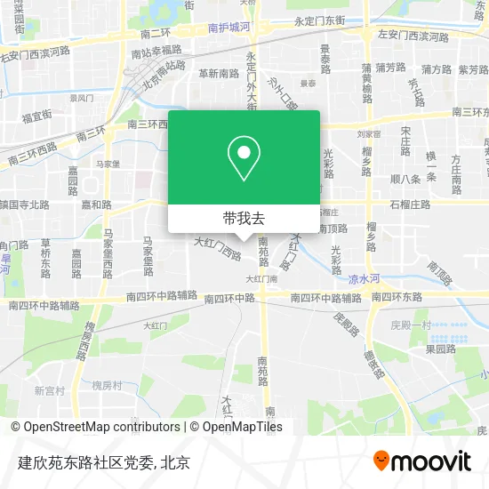 建欣苑东路社区党委地图