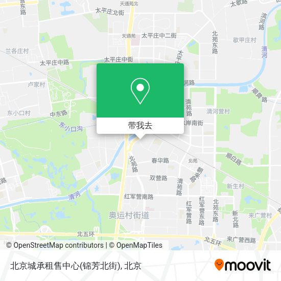 北京城承租售中心(锦芳北街)地图