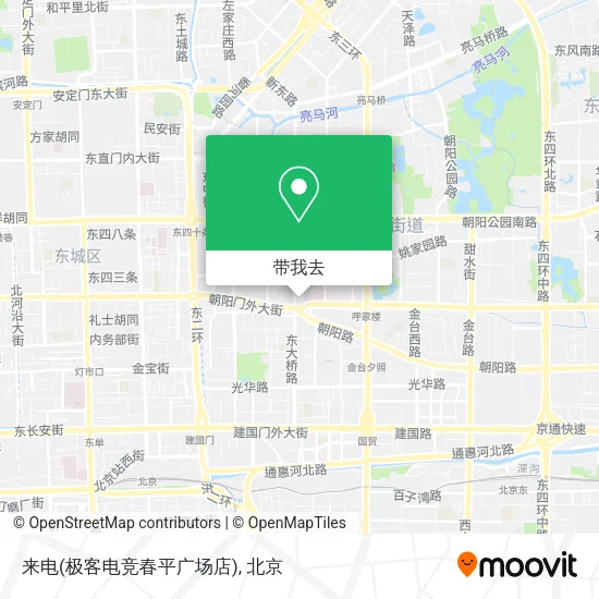 来电(极客电竞春平广场店)地图