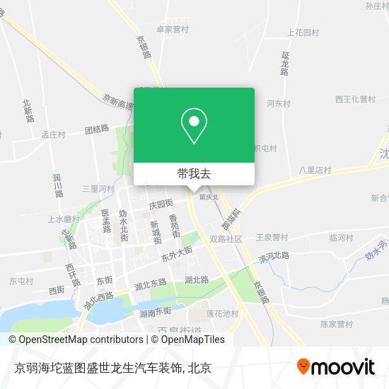京弱海坨蓝图盛世龙生汽车装饰地图