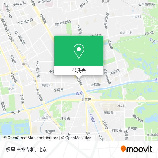 极星户外专柜地图