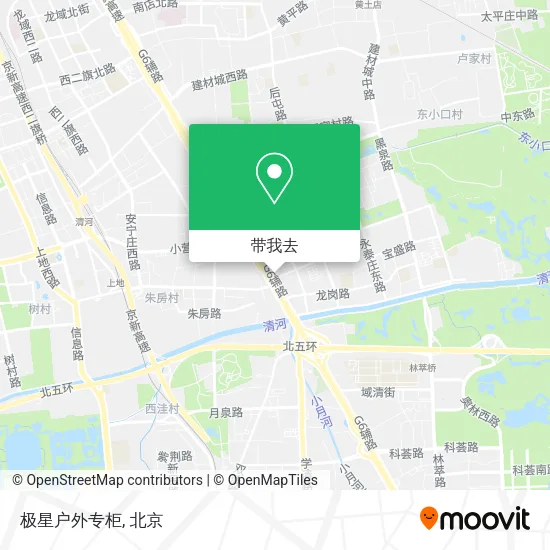 极星户外专柜地图