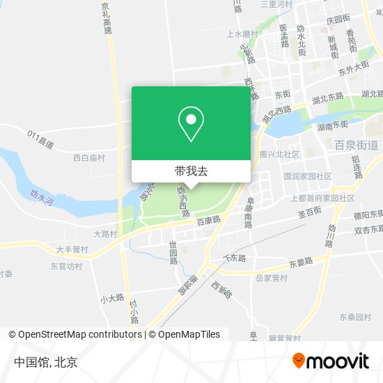 中国馆地图