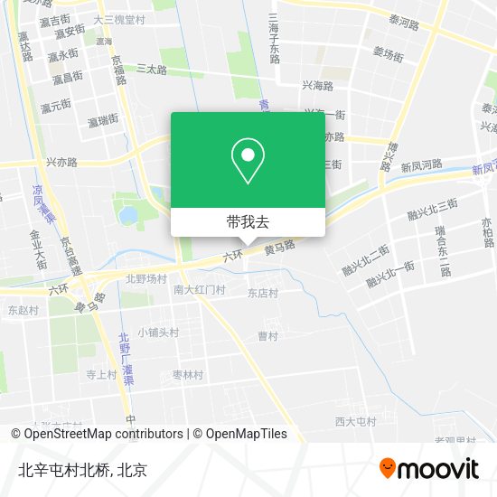 北辛屯村北桥地图