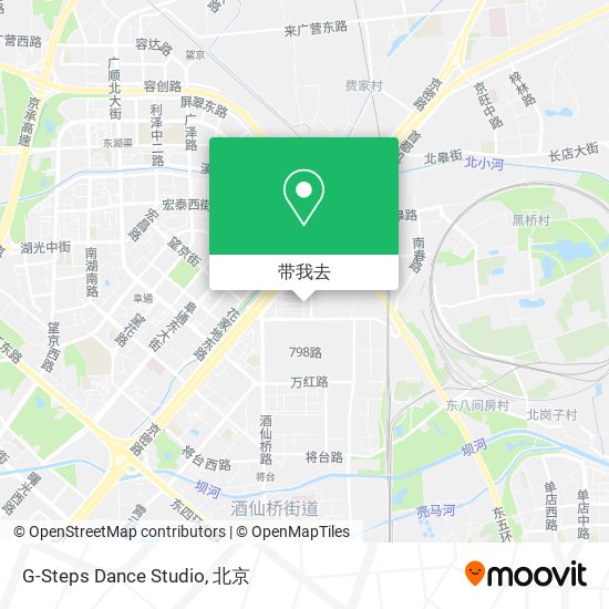 G-Steps Dance Studio地图