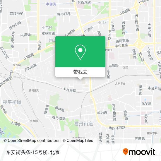 东安街头条-15号楼地图