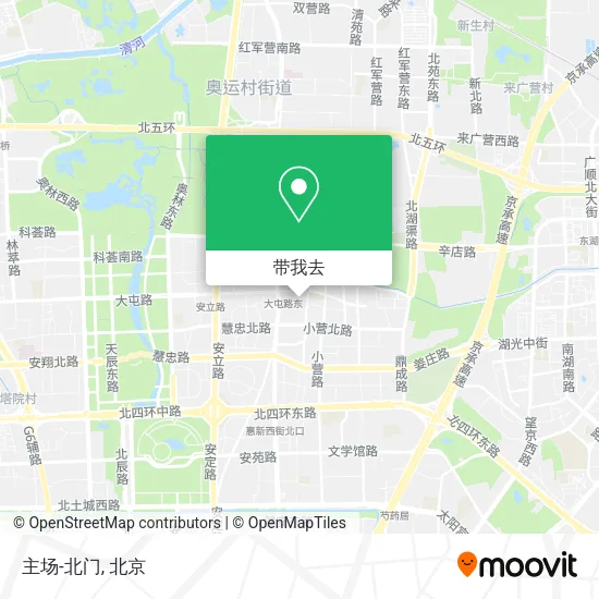 主场-北门地图