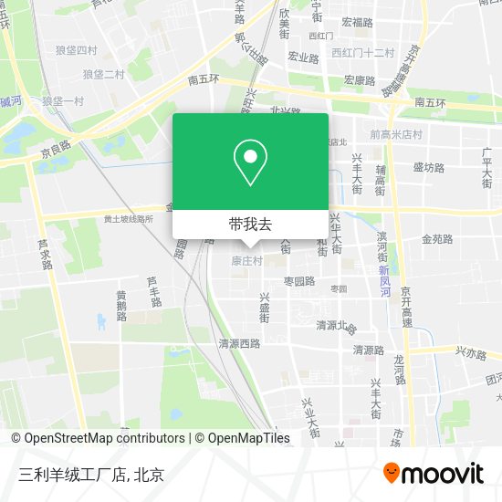 三利羊绒工厂店地图
