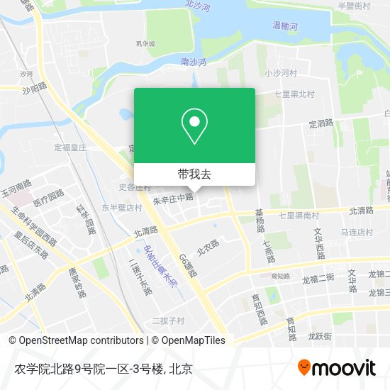 农学院北路9号院一区-3号楼地图