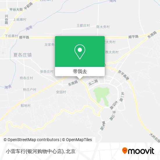 小雷车行(银河购物中心店)地图