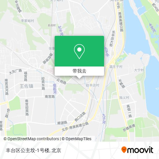 丰台区公主坟-1号楼地图