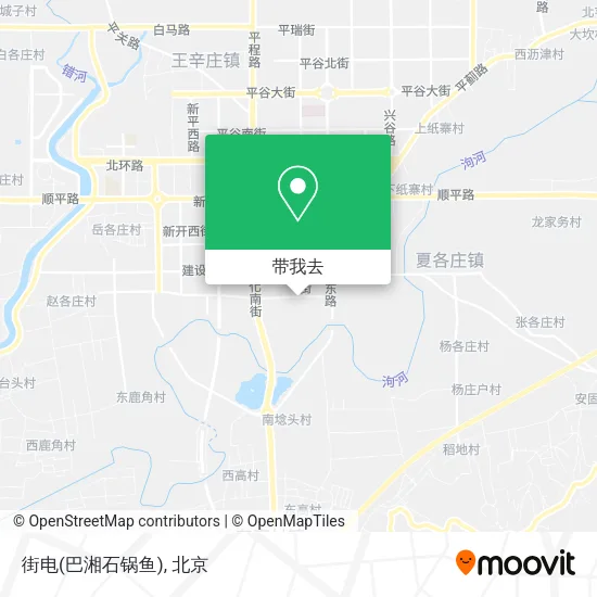 街电(巴湘石锅鱼)地图
