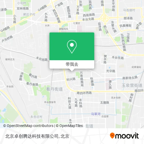 北京卓创腾达科技有限公司地图