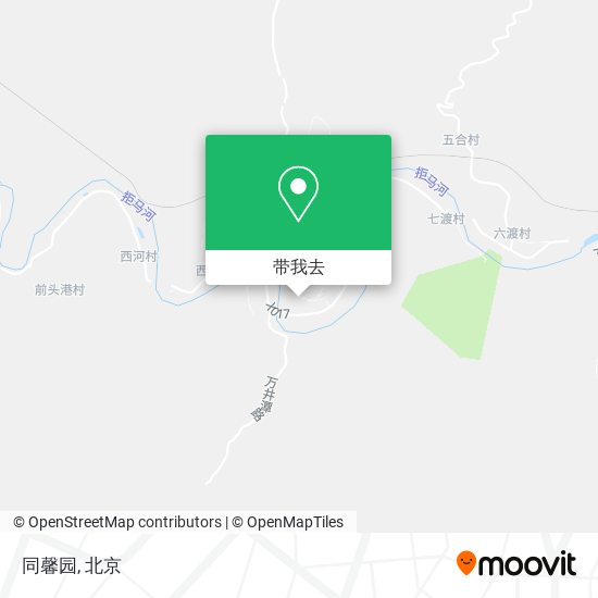同馨园地图
