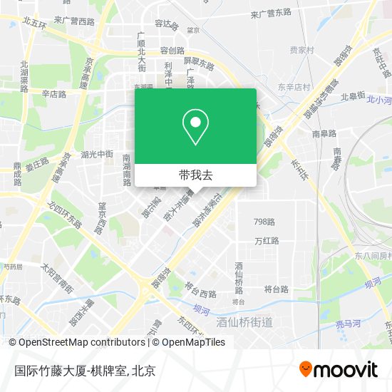国际竹藤大厦-棋牌室地图