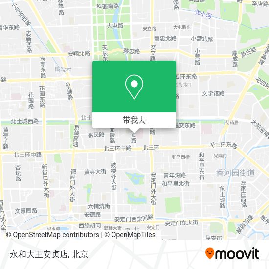永和大王安贞店地图