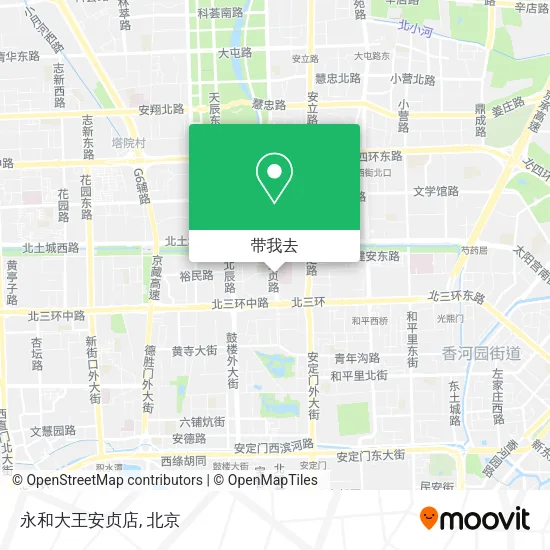 永和大王安贞店地图