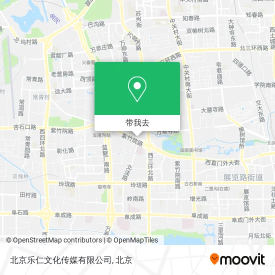北京乐仁文化传媒有限公司地图