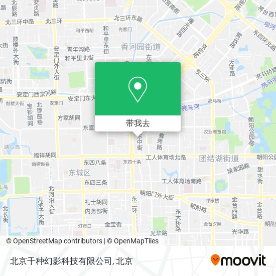北京千种幻影科技有限公司地图