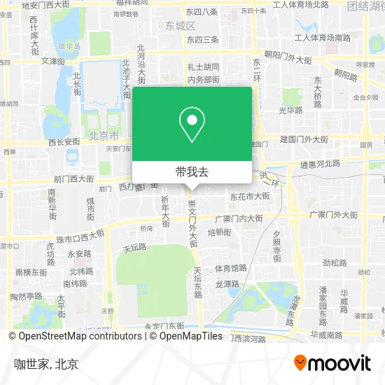 咖世家地图