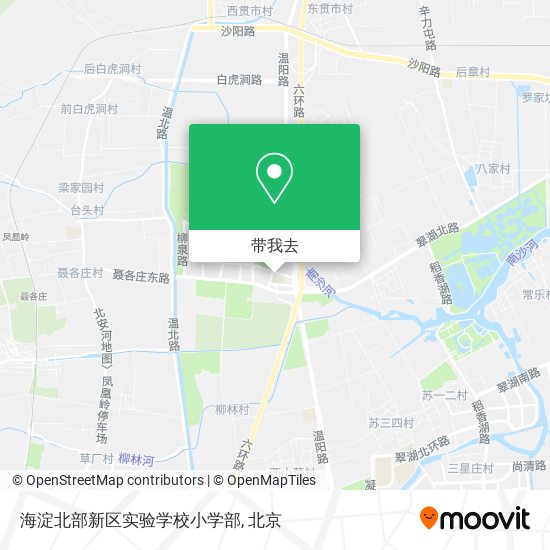 海淀北部新区实验学校小学部地图