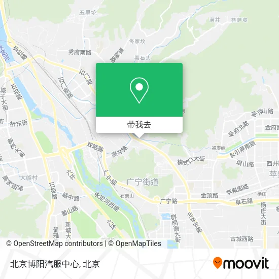 北京博阳汽服中心地图