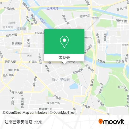 法南茜帝男装店地图