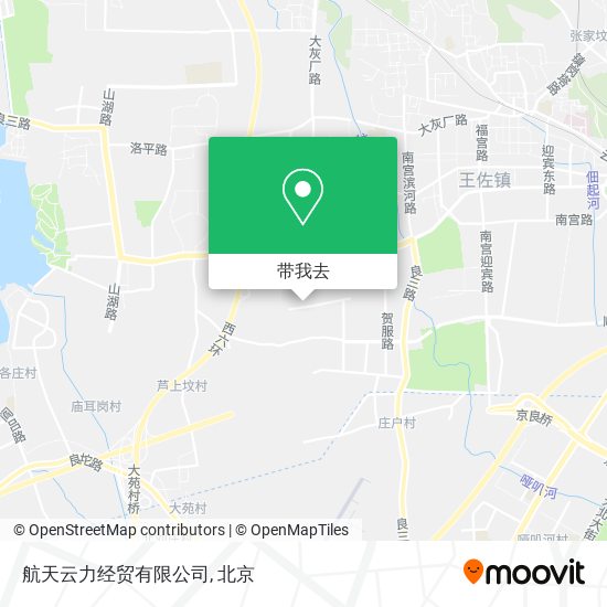 航天云力经贸有限公司地图