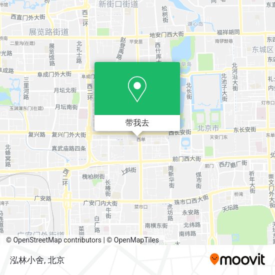 泓林小舍地图