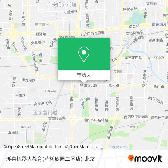 泺喜机器人教育(草桥欣园二区店)地图