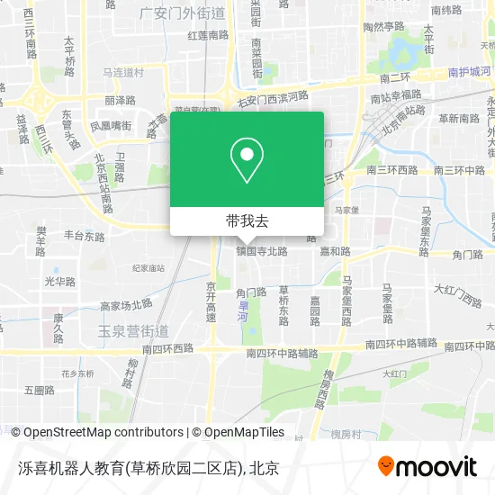 泺喜机器人教育(草桥欣园二区店)地图