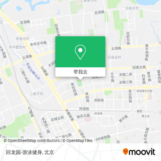 回龙园-游泳健身地图