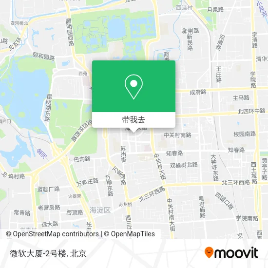 微软大厦-2号楼地图