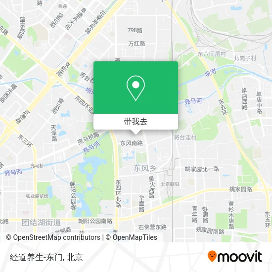 经道养生-东门地图