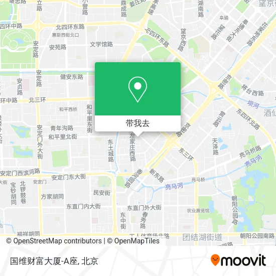 国维财富大厦-A座地图