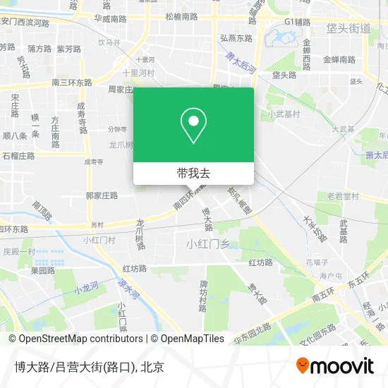 博大路/吕营大街(路口)地图