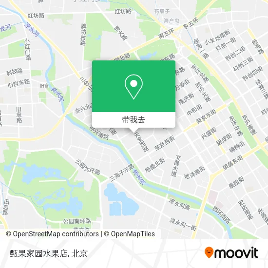 甄果家园水果店地图