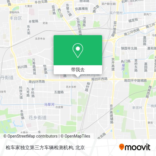 检车家独立第三方车辆检测机构地图