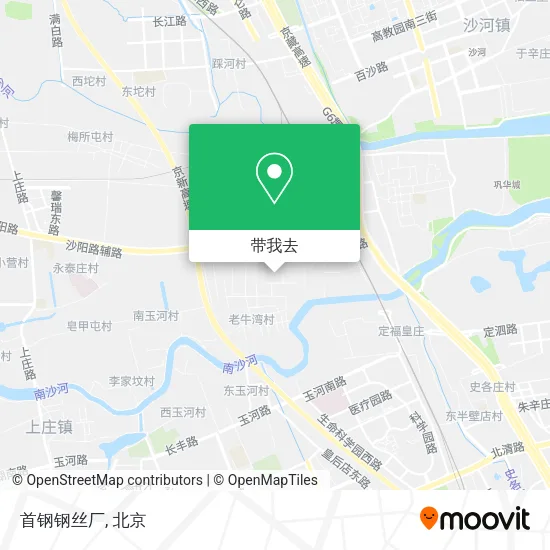 首钢钢丝厂地图