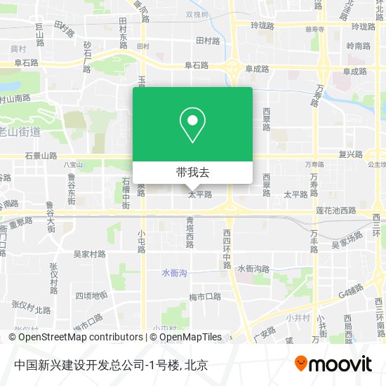 中国新兴建设开发总公司-1号楼地图