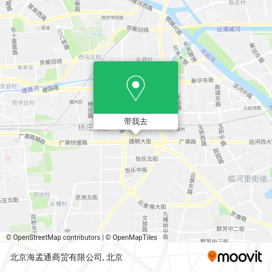 北京海孟通商贸有限公司地图