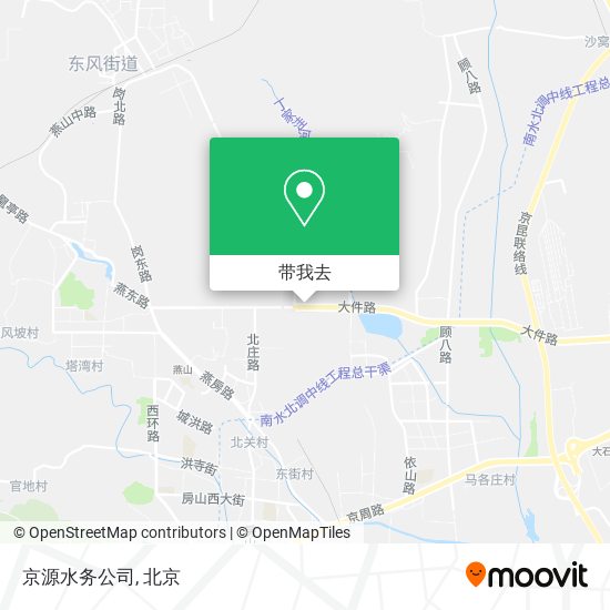 京源水务公司地图
